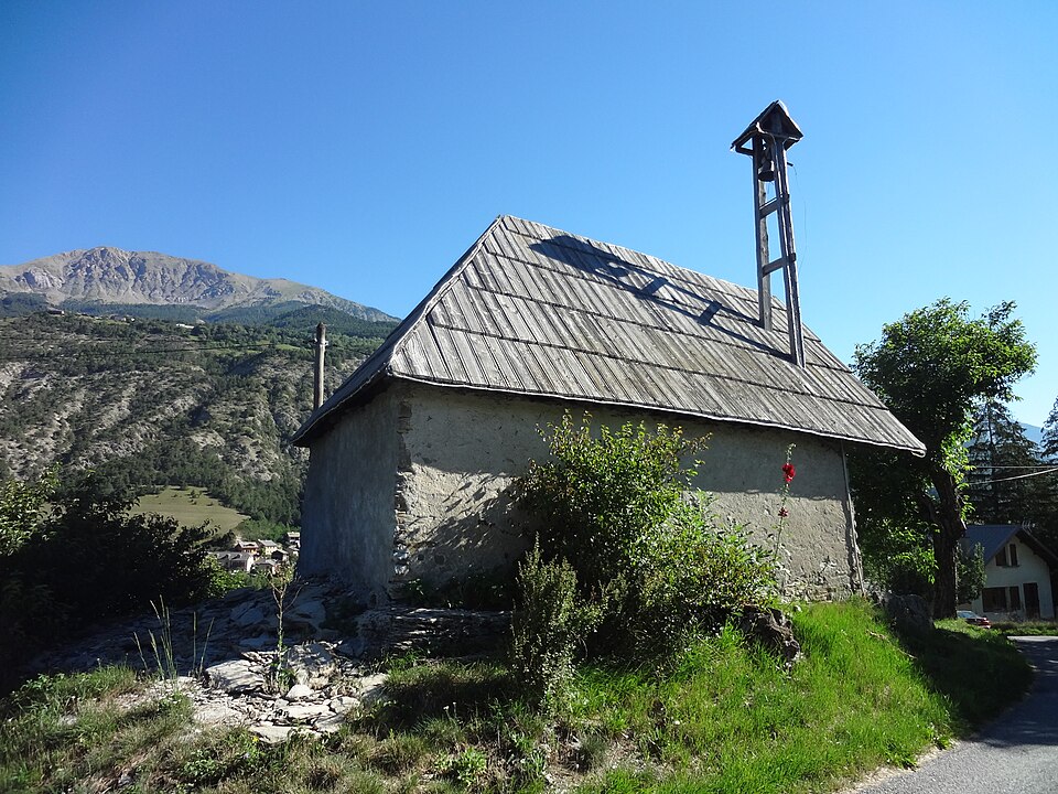 Chapelle des Guérins, Les Thuiles, chevet