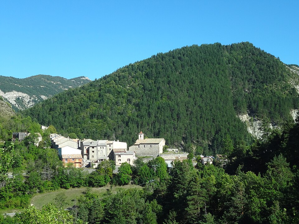 Ubraye, vue du village