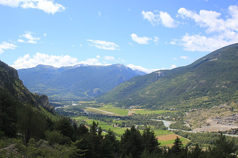 Pra Reboul — vers l'aérodrome de Saint Crépin
