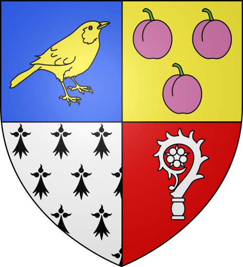 Blason de Trescléoux