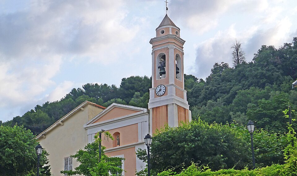 L'église de Blausasc