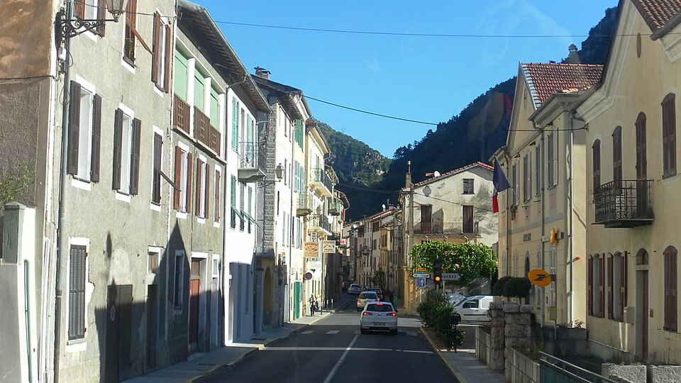 Vue de village de Fontan