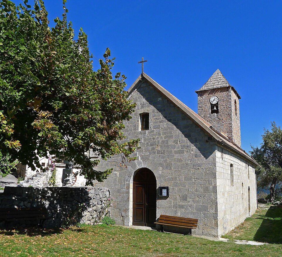 L'église de Sauze