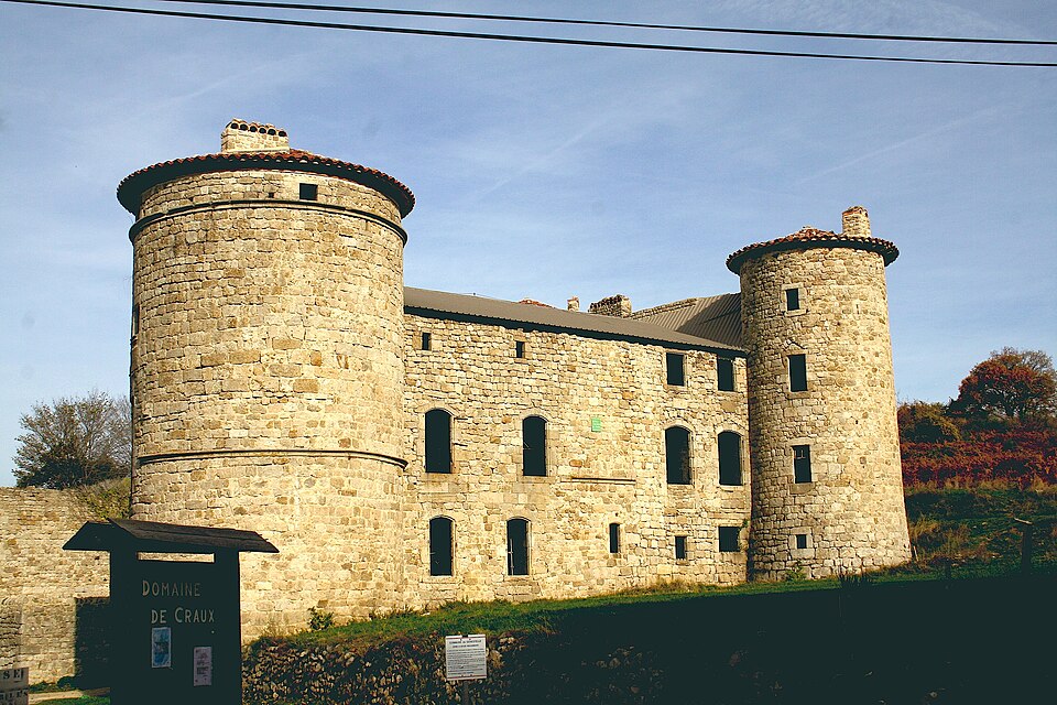 Genestelle (Ardèche) Le Château de Craux