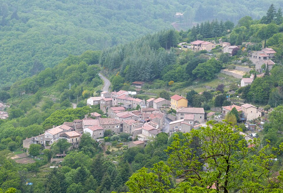 Prunet village Ardeche