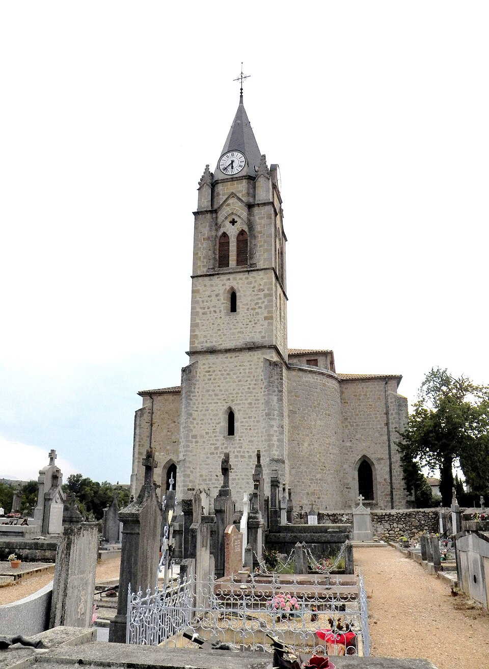 Eglise de Rosiere Le clocher