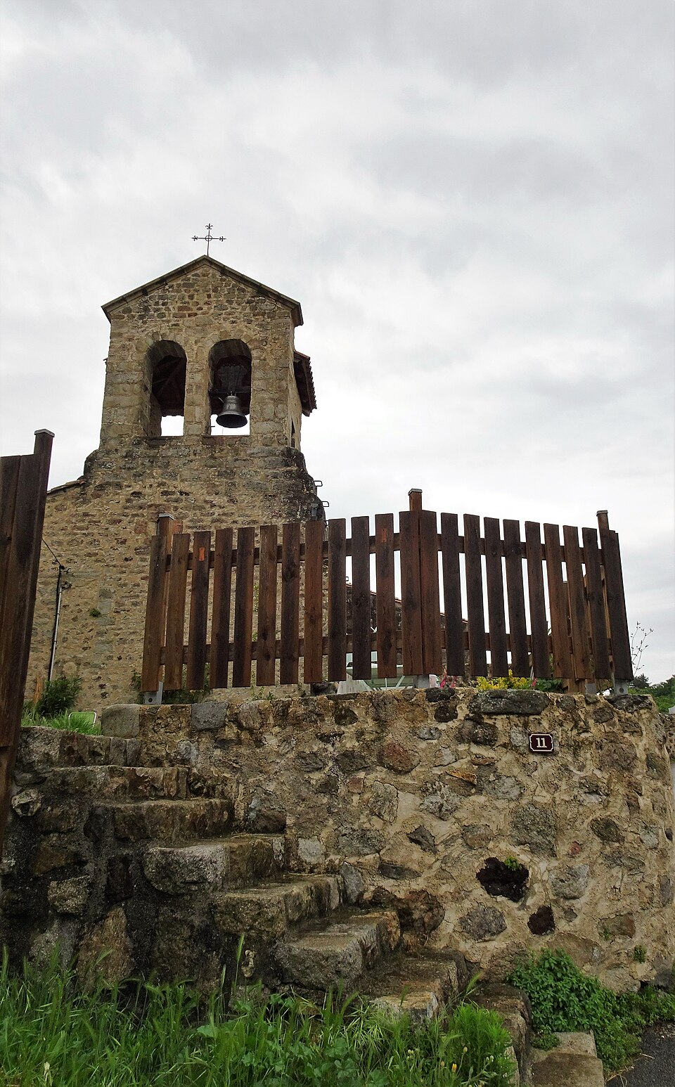 Eglise romane en Ardèche, Saint Cirice à Saint Cirgues de Prades 03