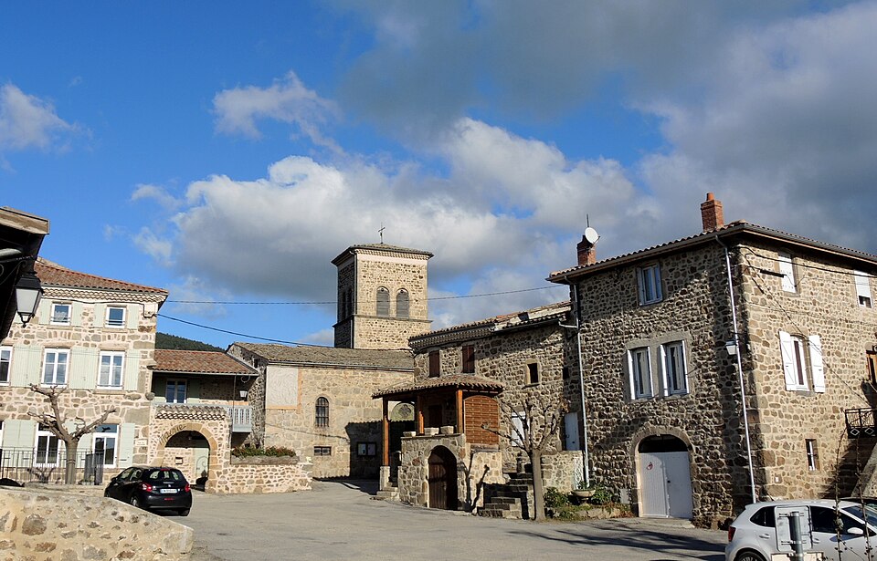 Saint — Clair (Ardèche) place
