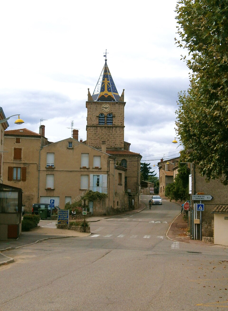 Saint — Cyr (Ardèche), le village