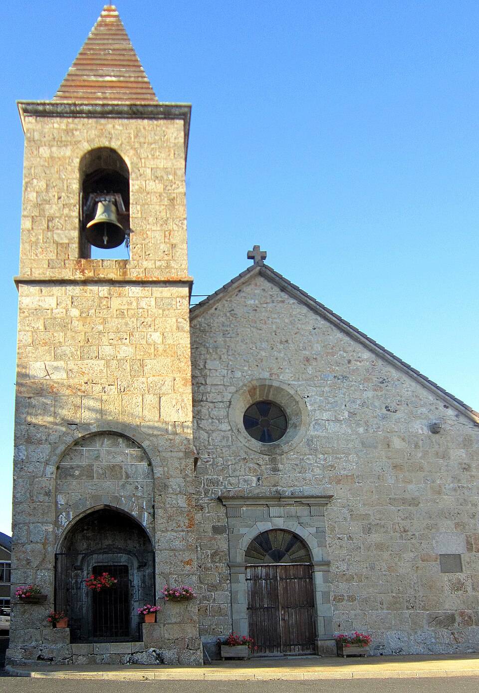 Eglise de Sainte — Eulalie (Ardèche)
