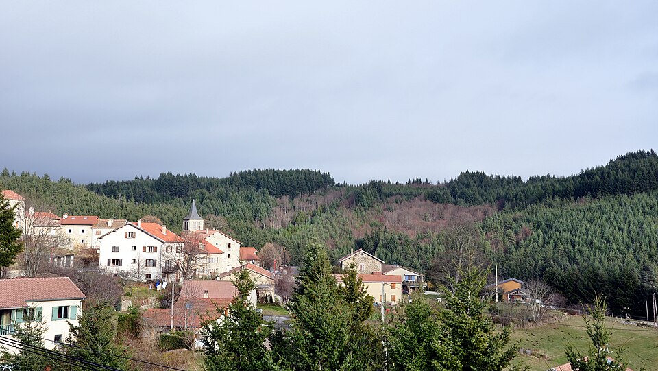 Saint — Jean — Roure depuis la D478