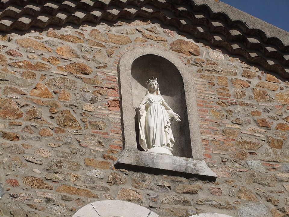 Vierge de l'église de Sècheras