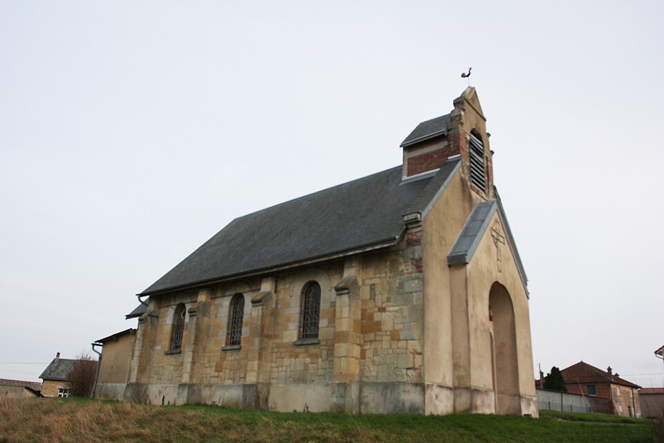 Ardeuil — et — Montfauxelles — l’Église Notre — Dame — Photo Francis Neuvens lesardennesvuesdusol.fotoloft.fr