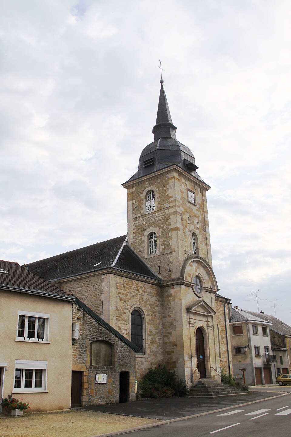 Autrecourt — et — Pourron (08 Ardennes) — l’ Église Saint — Victor — Photo Francis Neuvens lesardennesvuesdusol.fotoloft.fr