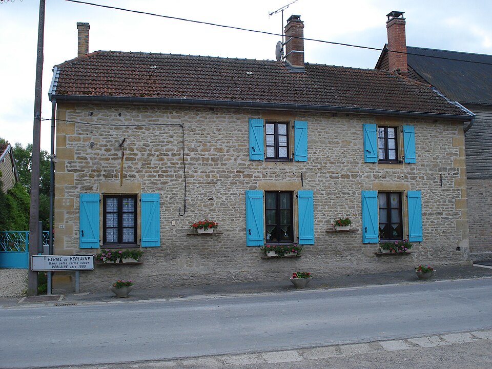 Ferme de Verlaine à Coulommes (Ardennes, Fr)