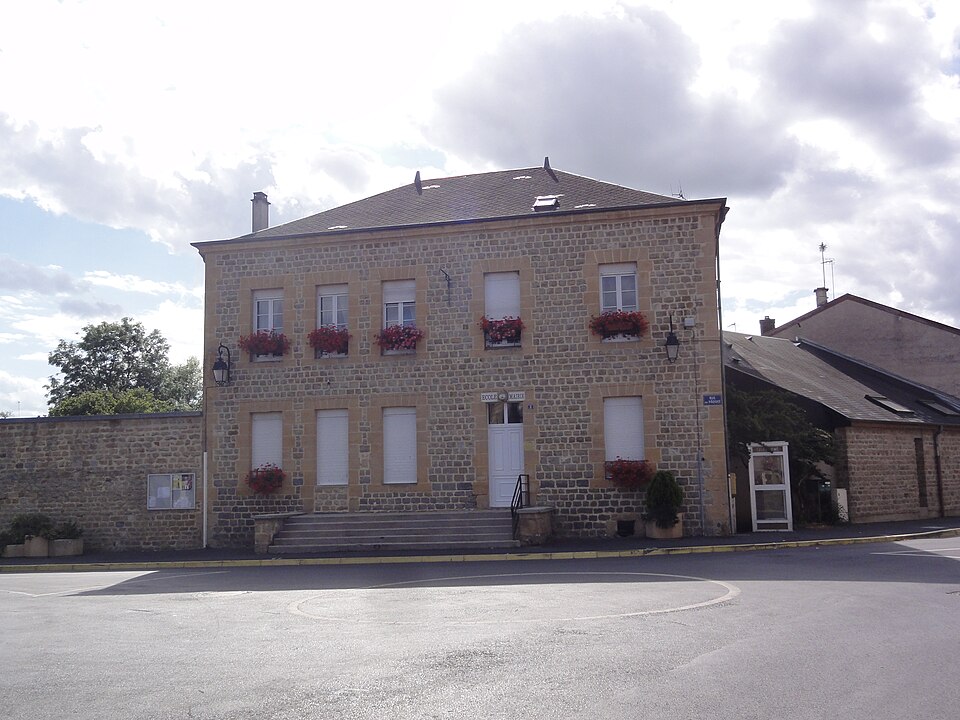 Damouzy (Ardennes) école — mairie