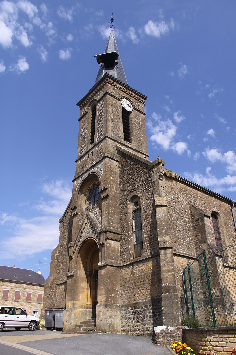Escombres — et — le — Chesnois (08 Ardennes) — l’ Église Notre — Dame à Escombres — Photo Francis Neuvens lesardennesvuesdusol.fotoloft.fr