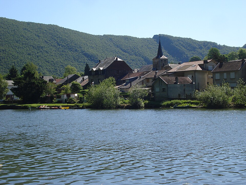 Vue sur Laifour (Ardennes, Fr)