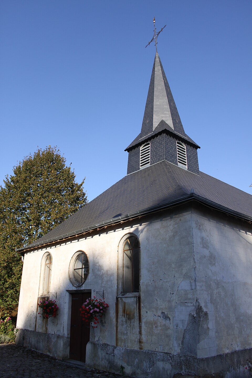 Longwé — l’ Église Sainte Marie — Madeleine — Photo Francis Neuvens lesardennesvuesdusol.fotoloft.fr