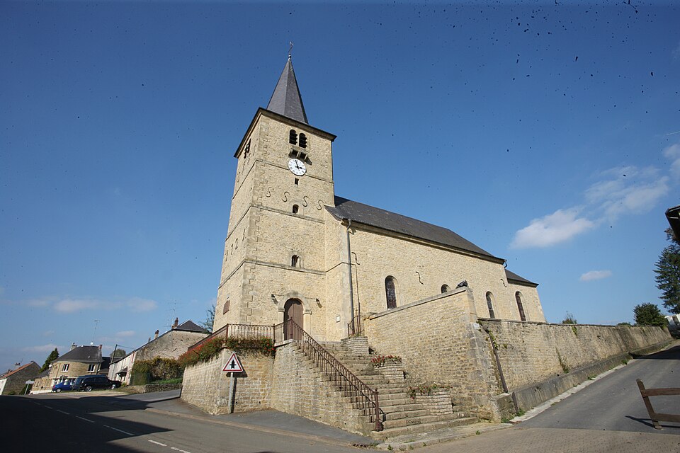 Puilly — Charbeaux — l’ Église Saint — Sébastien — Photo Francis Neuvens lesardennesvuesdusol.fotoloft.fr