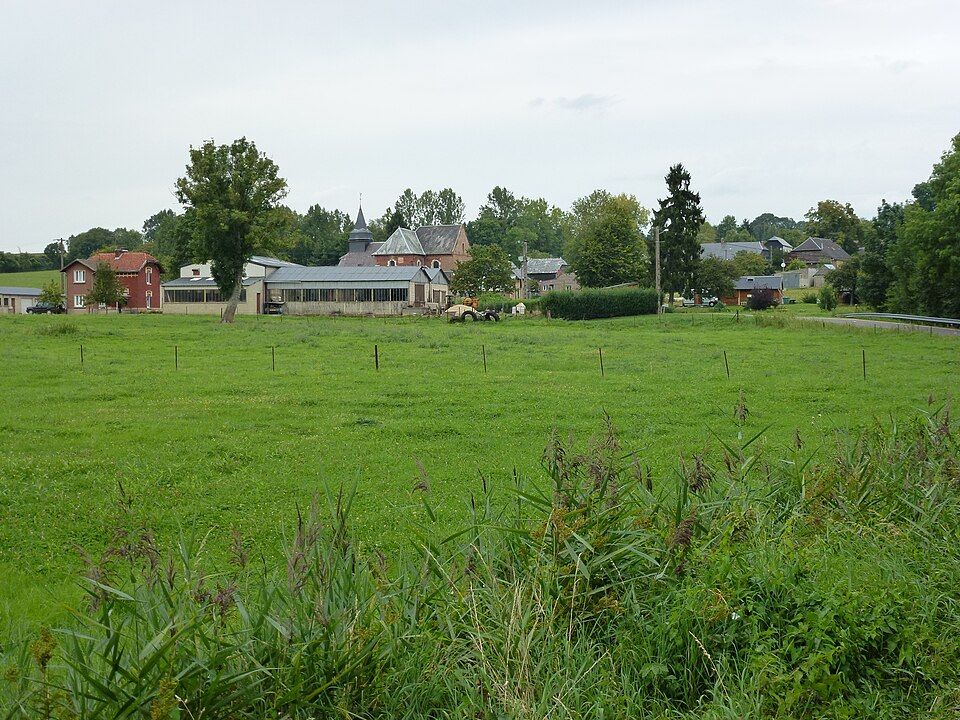 Rubigny (Ardennes) vue du village