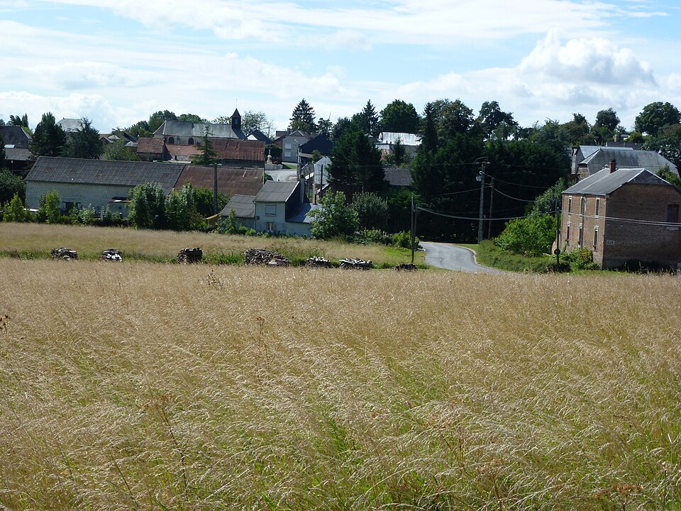 Son (Ardennes) vue du village