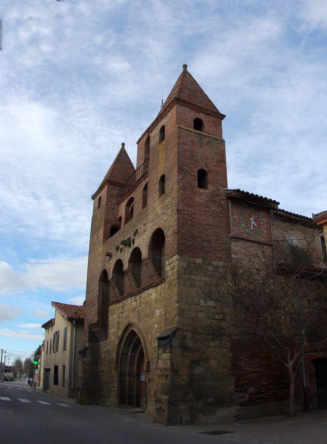 Le Fossat (Ariège) église Saint — Barthélémy