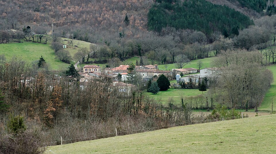 Malléon vu des coteaux