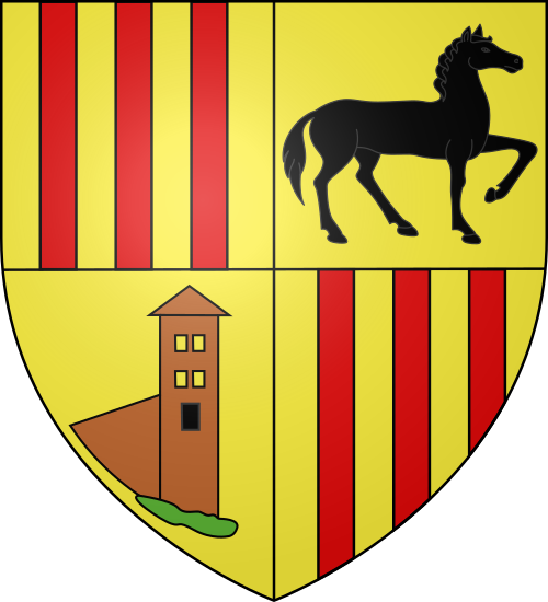 Blason de Mérens-les-Vals