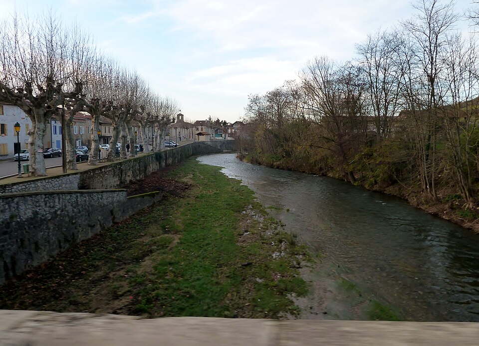 L'Arize à Sabarat vue 2