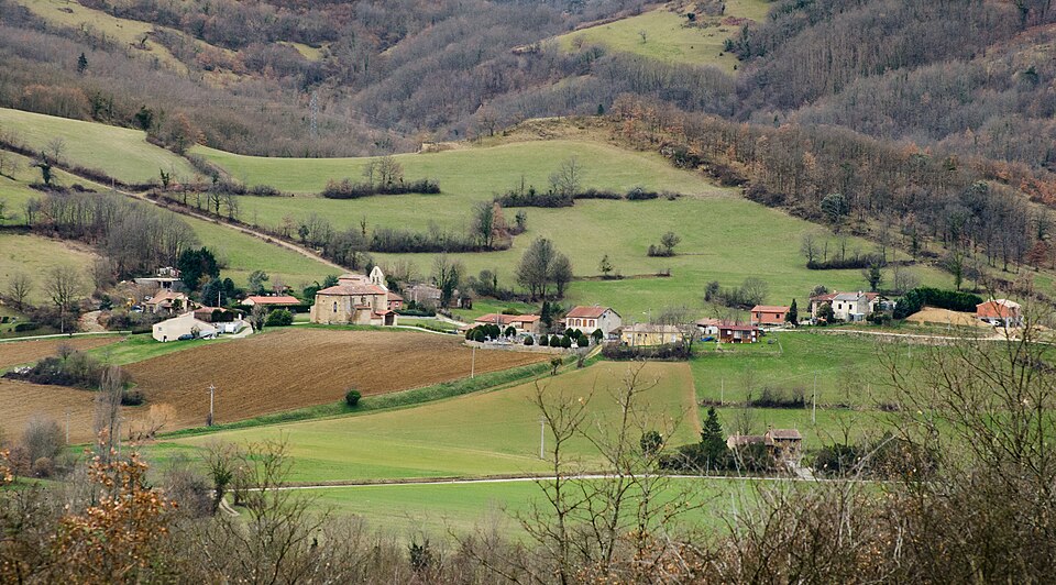 Ségura vu des coteaux