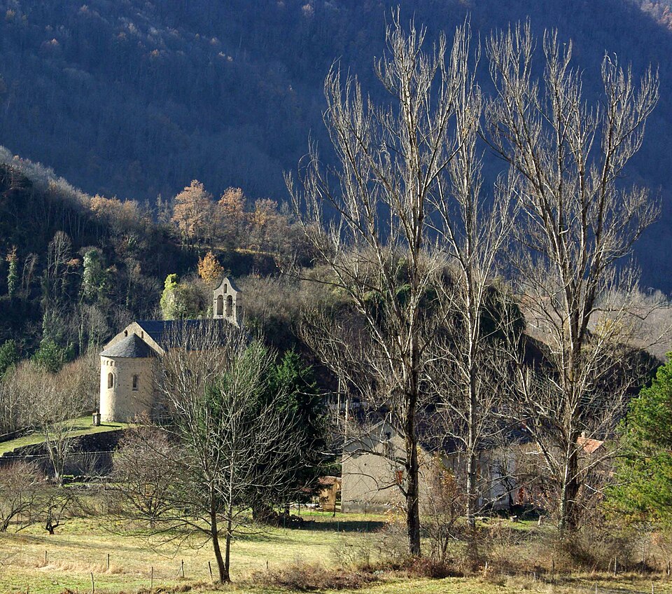 L'église en automne