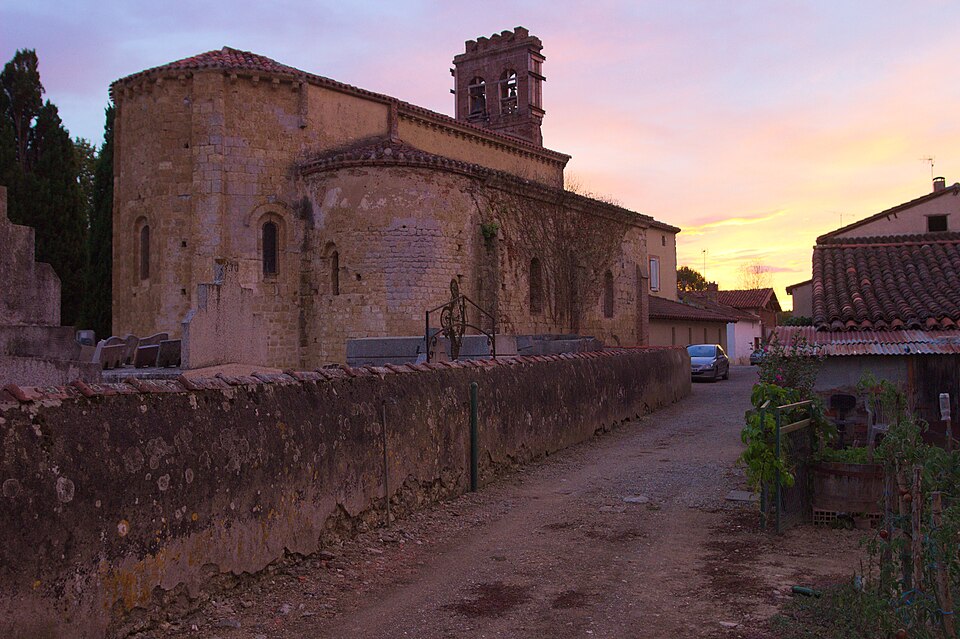 Villeneuve — du — Latou église st — Martin — 1