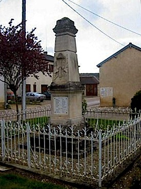 Balnot monument aux morts pacifiste Maudite soit la guerre.