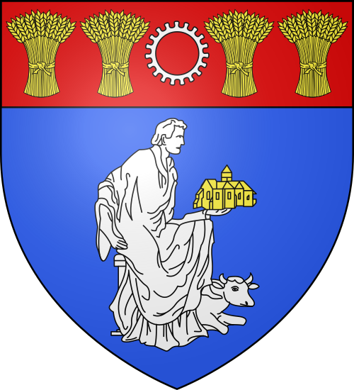 Blason La Chapelle-Saint-Luc