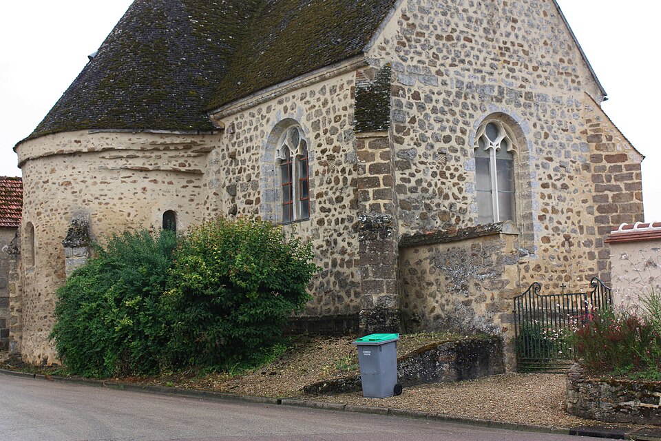 Fontenay — de — Bossery — Eglise Saint — Jean — Baptiste 1