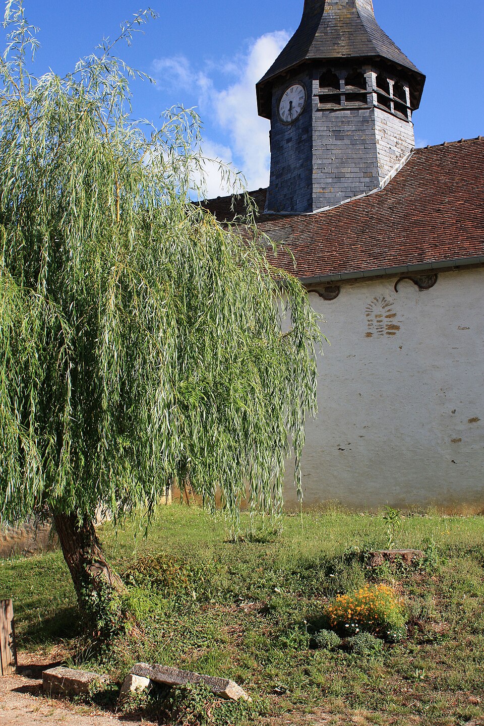 Fralignes église mur Nord