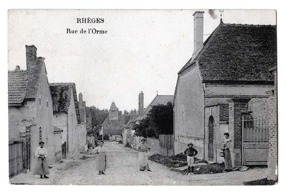 Rhèges carte postale