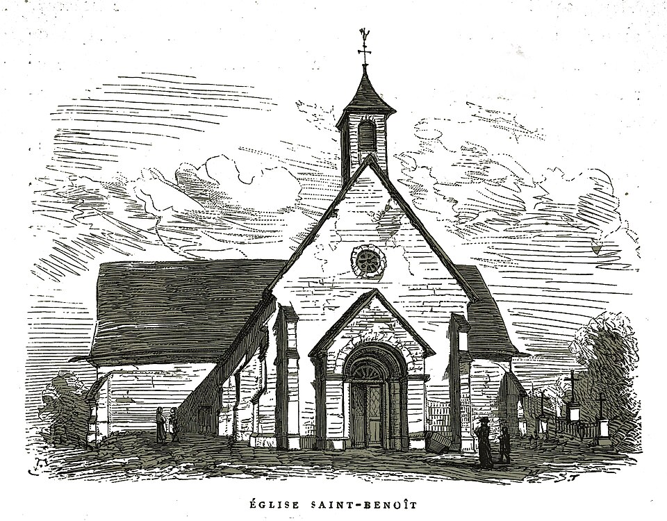 Saint benoit sur seine église stat monum Aube 0554