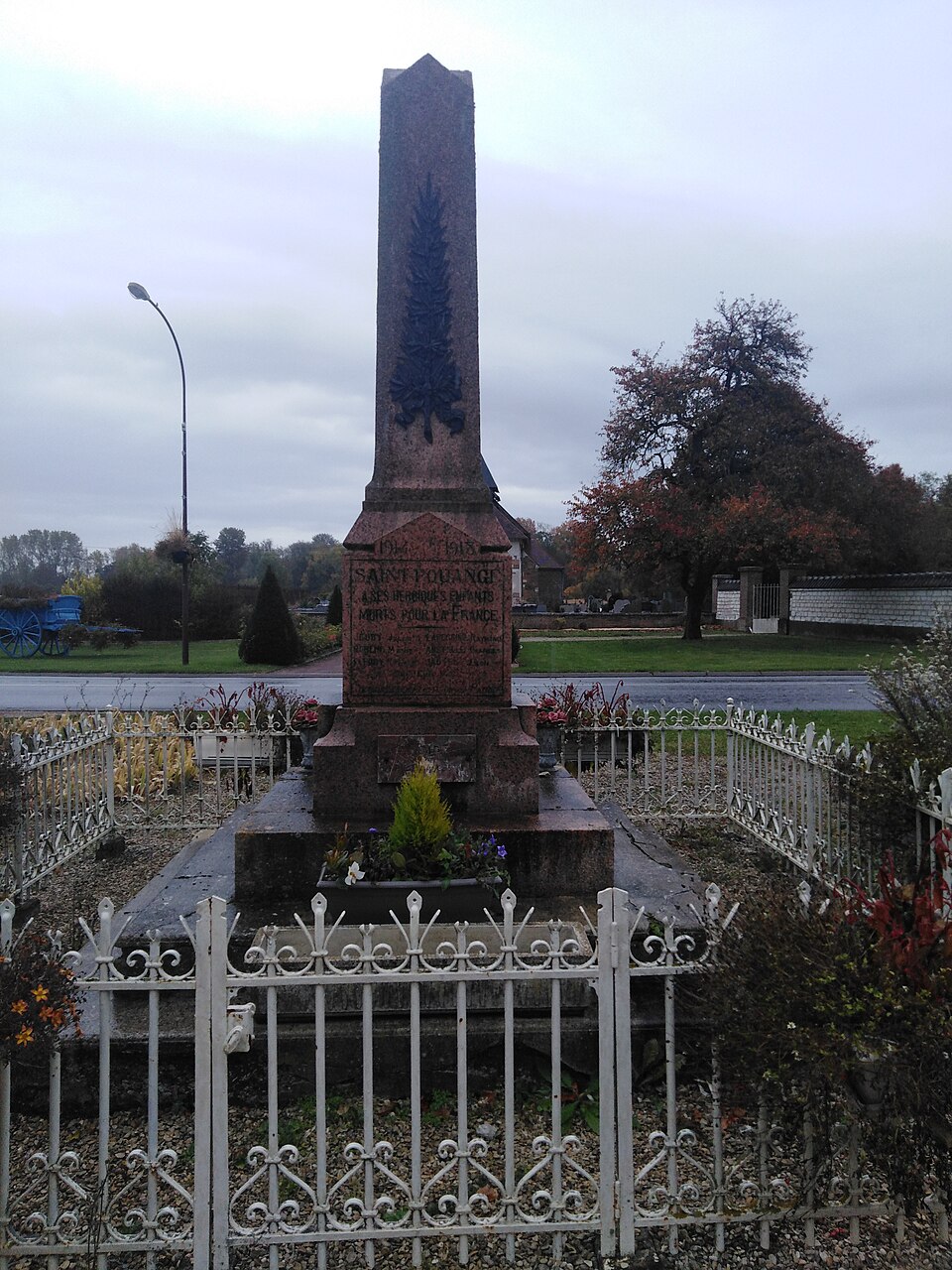 Monument aux Morts de Saint — Pouange