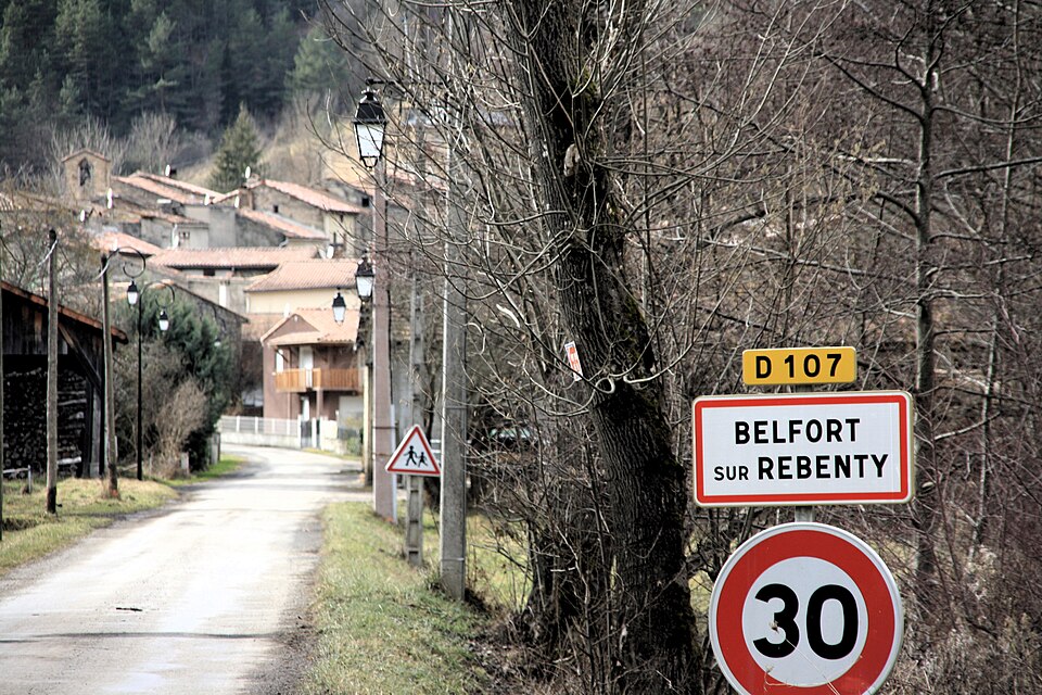 Sur la route d'Espezel