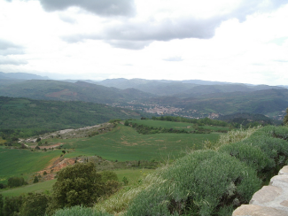 Vue de Camps-sur-l'Agly