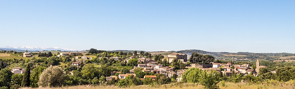Panorama de Couffoulens