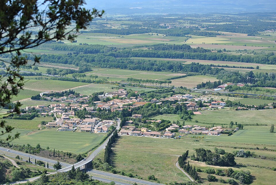 Floure vue de l'Alaric