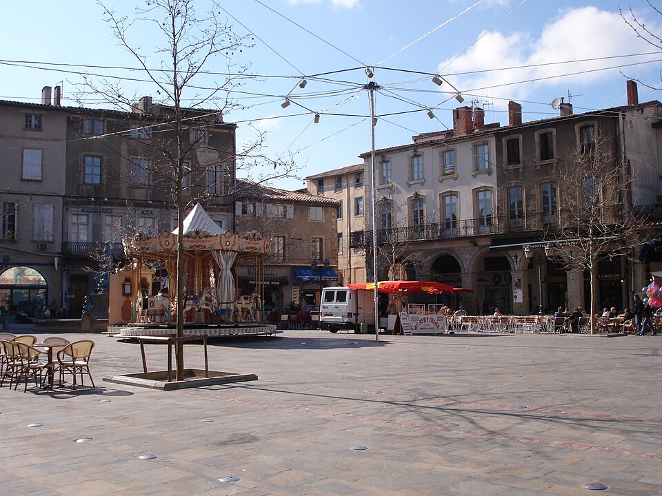 France — Limoux — Place de la république