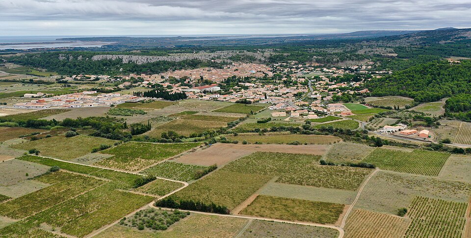 Roquefort — des — Corbières aerial