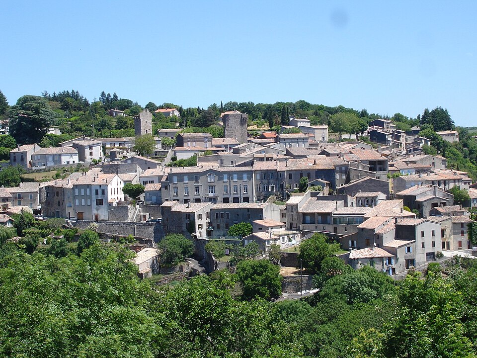 France — Saissac — vue d'ensemble