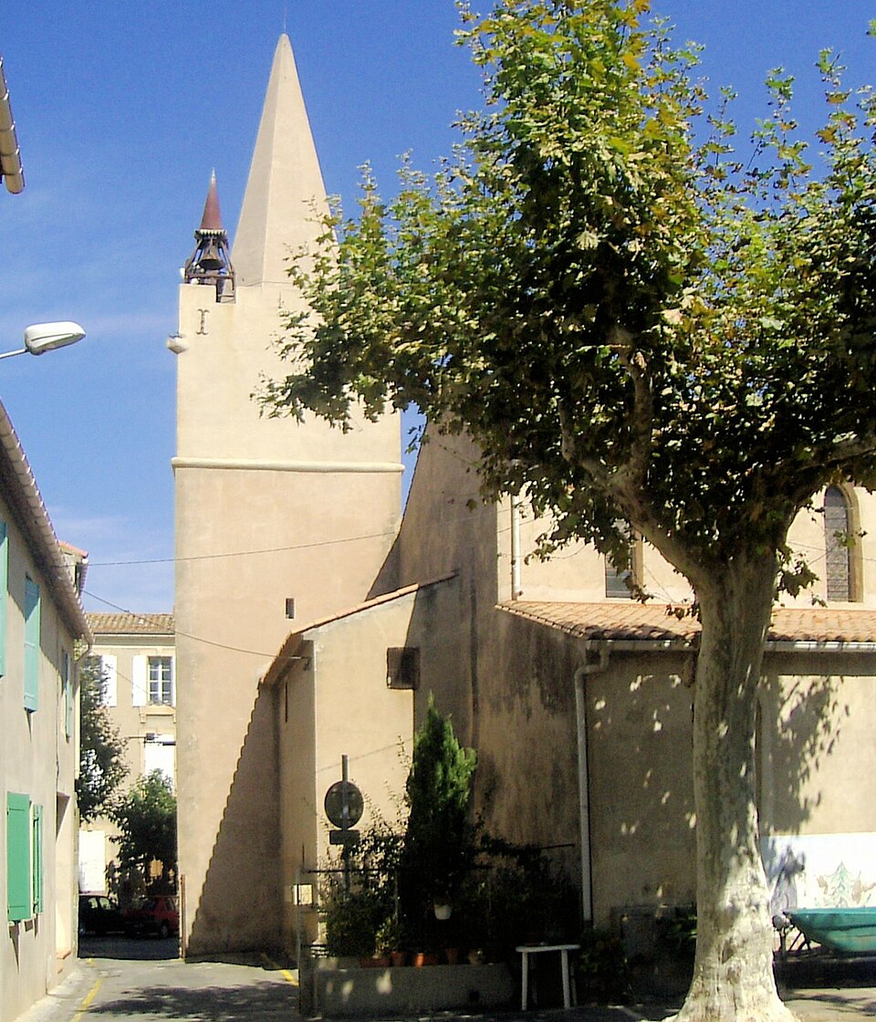 Sallèles — d'Aude, Eglise Saint — Roch