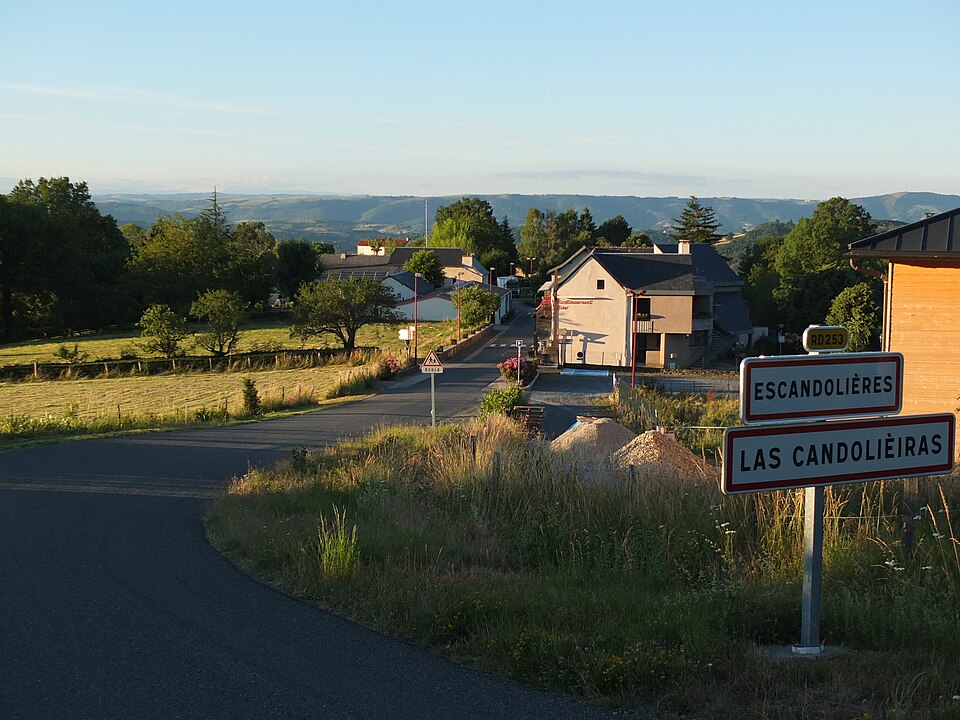 Escandolières village