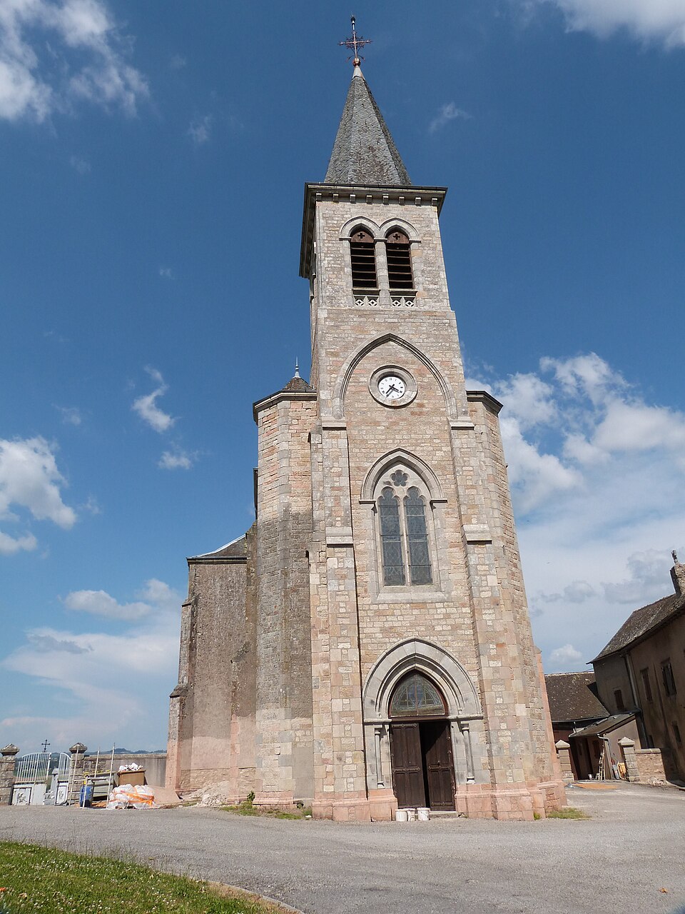 Eglise Notre — Dame — de — l'Assomption de Lescure Jaoul (Aveyron)